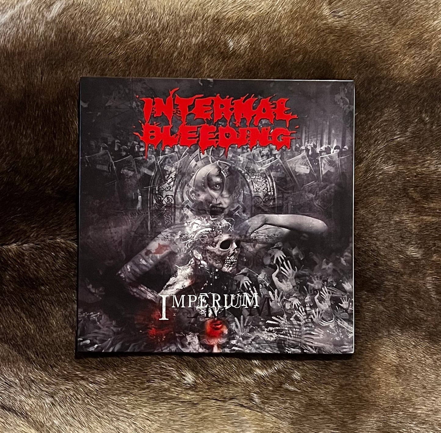 Internal Bleeding - Imperium 12" Blood Red Vinyl