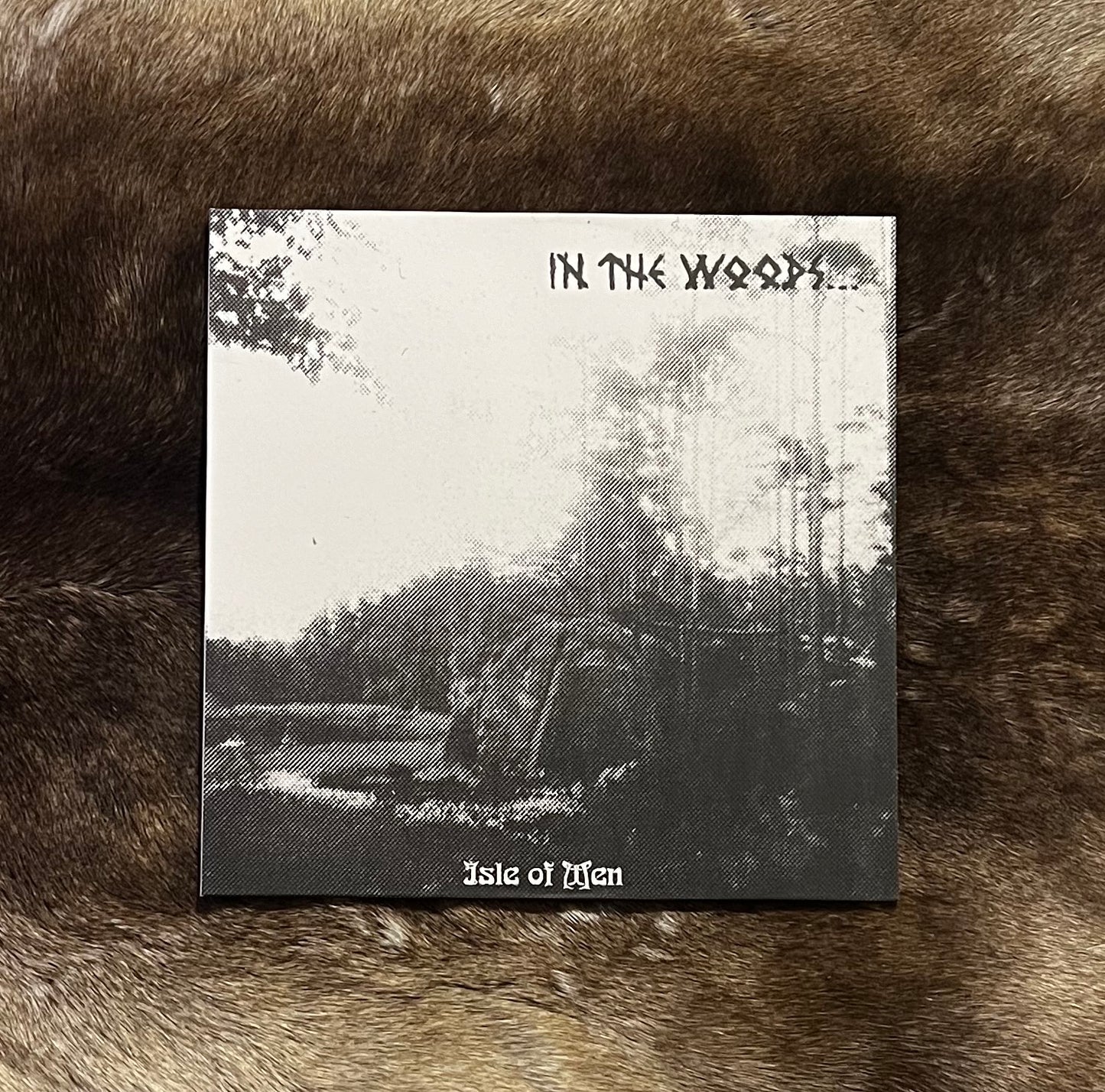 In The Woods - Isle Of Men 12" White & Black Marble Vinyl