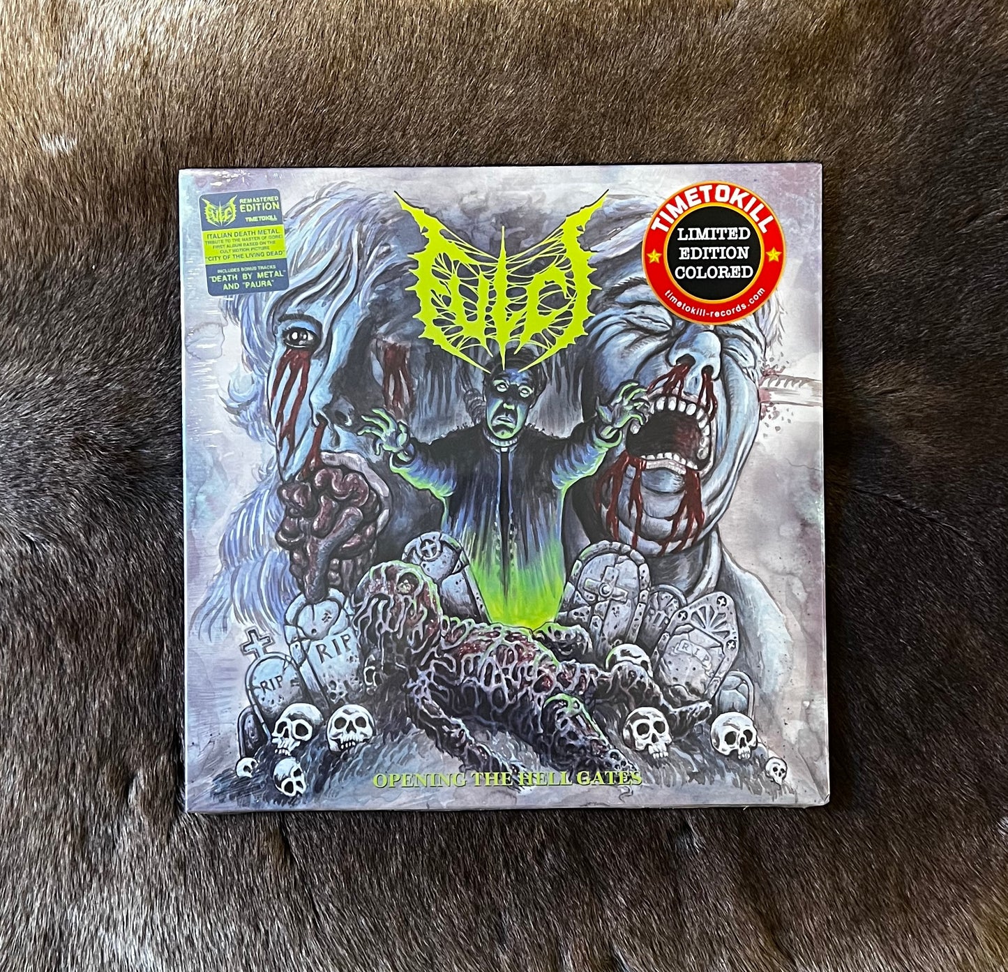 Fulci - Opening The Hell Gates 12" Neon Green Vinyl