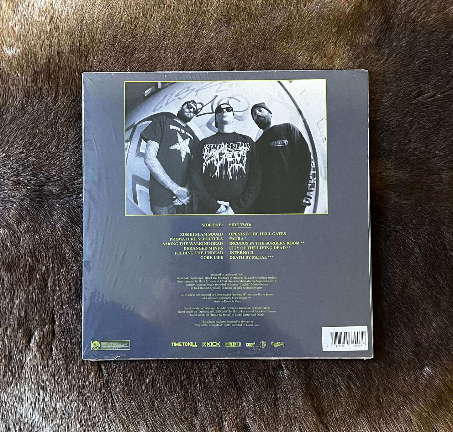 Fulci - Opening The Hell Gates 12" Neon Green Vinyl
