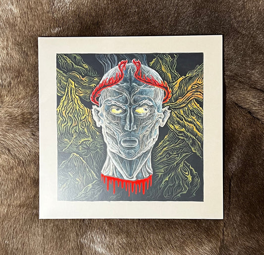 L' Acephale - L' Acephale 12" Clear Red Double Vinyl