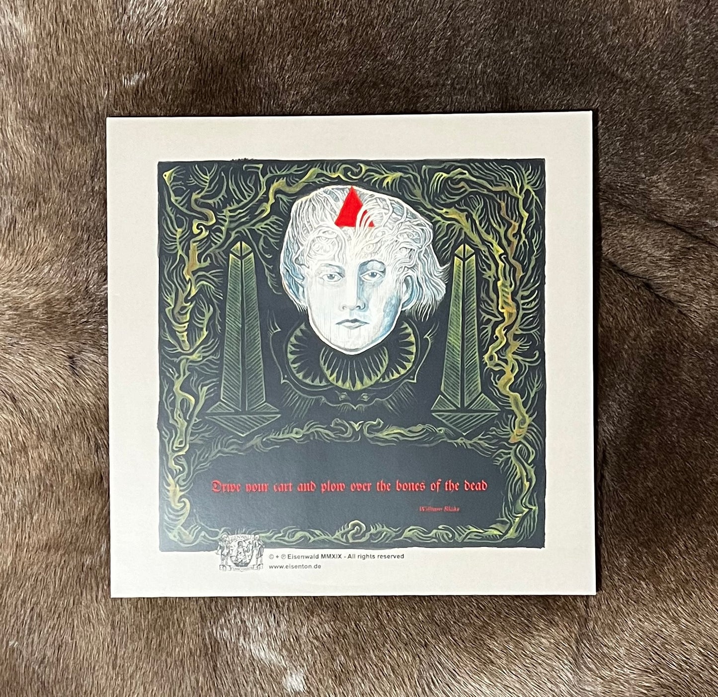 L' Acephale - L' Acephale 12" Clear Red Double Vinyl