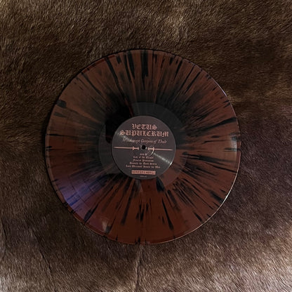Vetus Supulcrum - Windswept Canyons Of thule 12" Brown With Black Splatter Vinyl