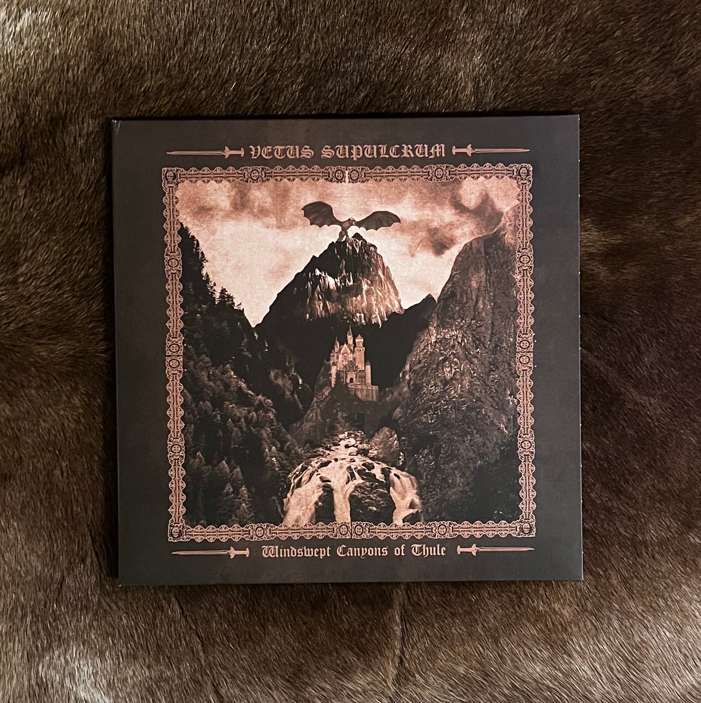Vetus Supulcrum - Windswept Canyons Of thule 12" Brown With Black Splatter Vinyl
