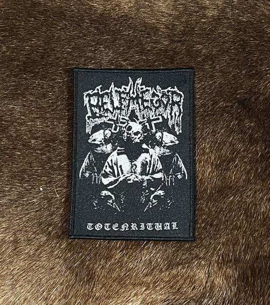 Belphegor - Totenritual Black Border Patch
