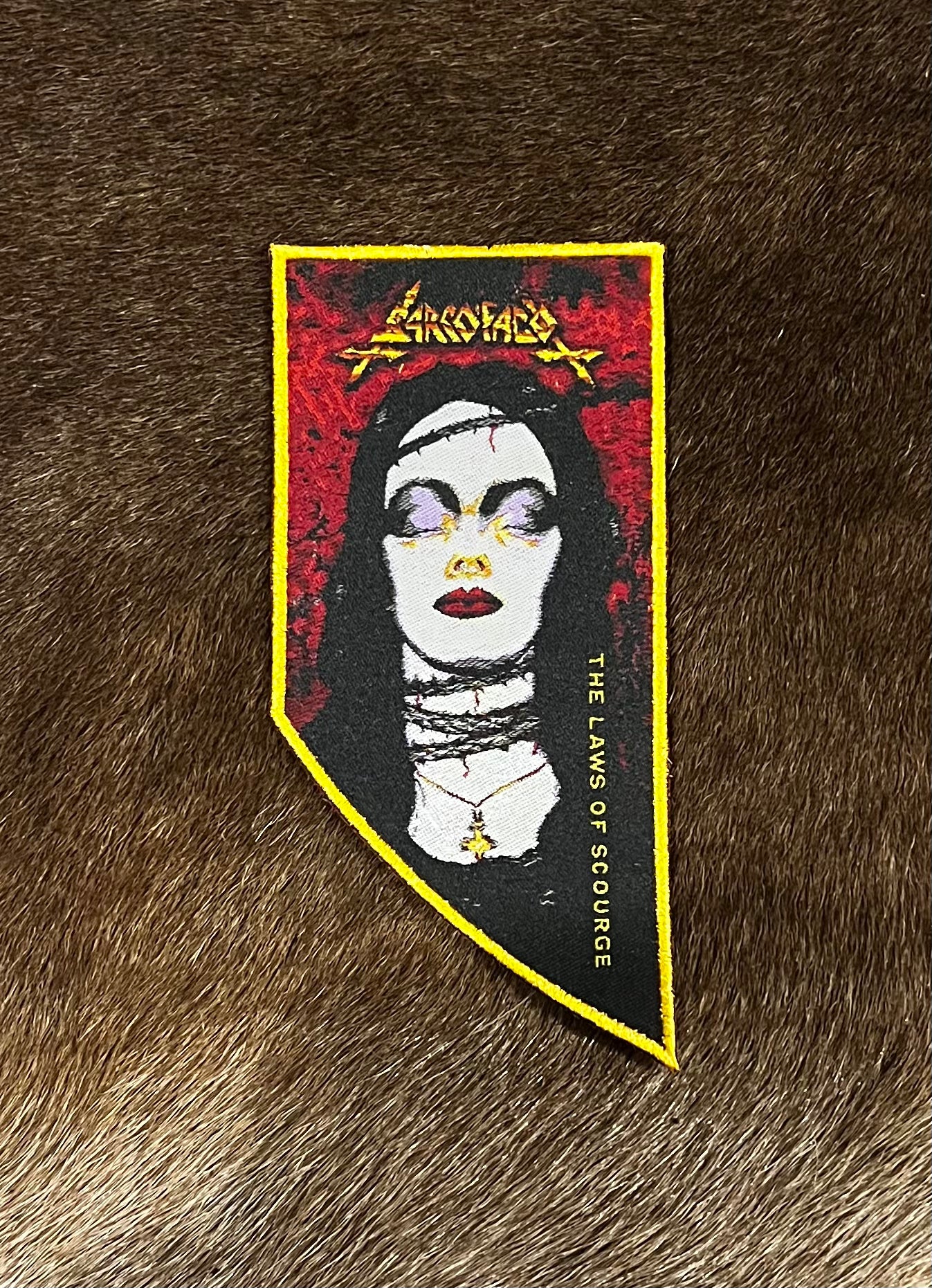Sarcofago - The Laws of Scourge Patch