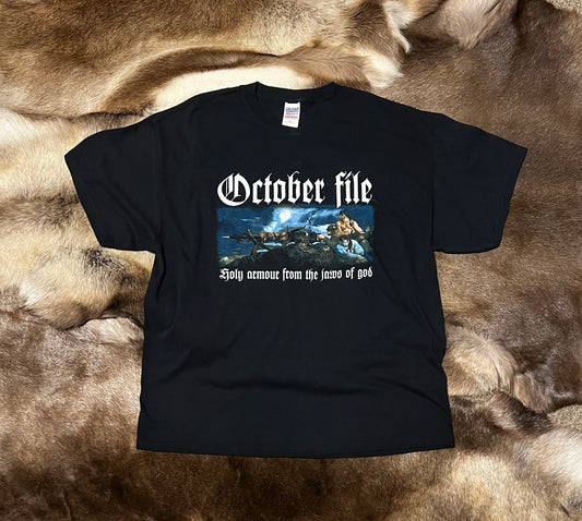 October File - Holy Armour From The Jaws Of God T-Shirt