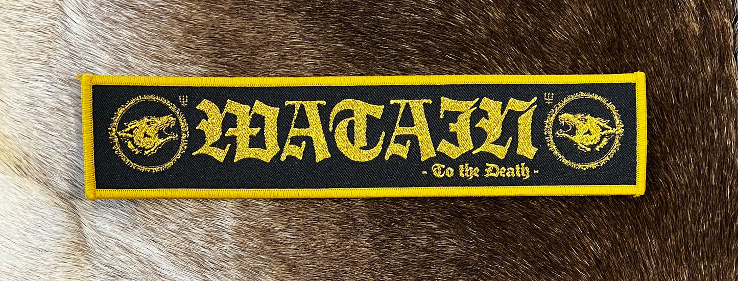 Watain - To The Death Strip Patch