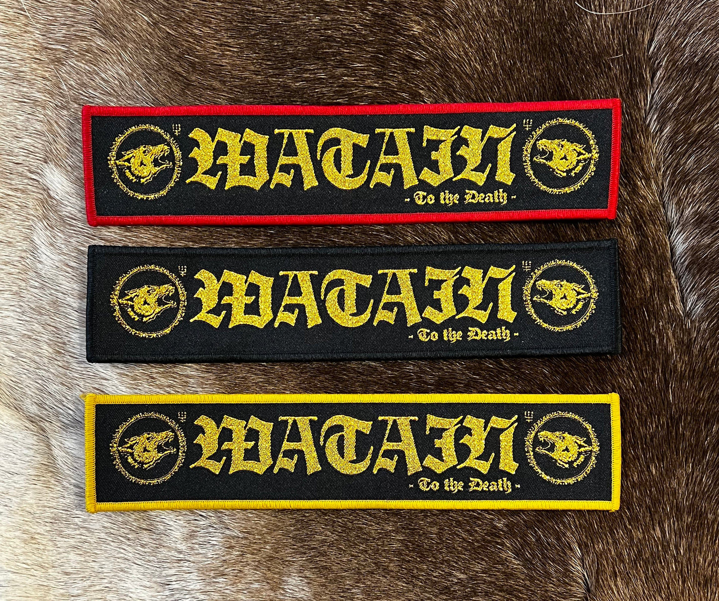 Watain - To The Death Strip Patch