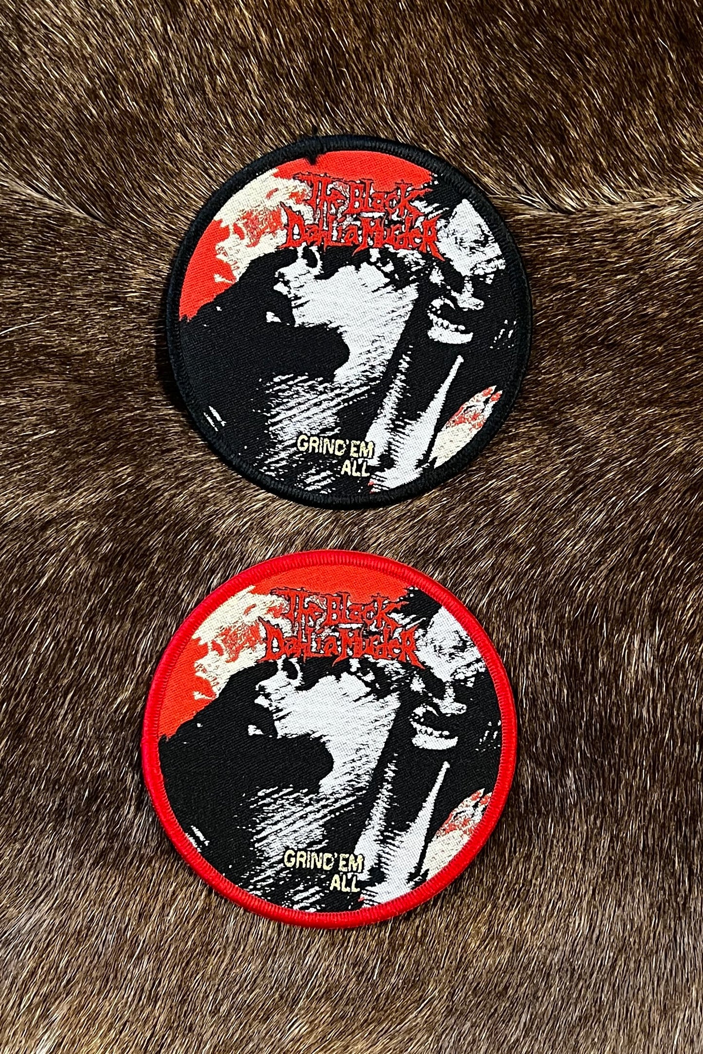The Black Dahalia Murder - Grind 'Em All Circular Patch