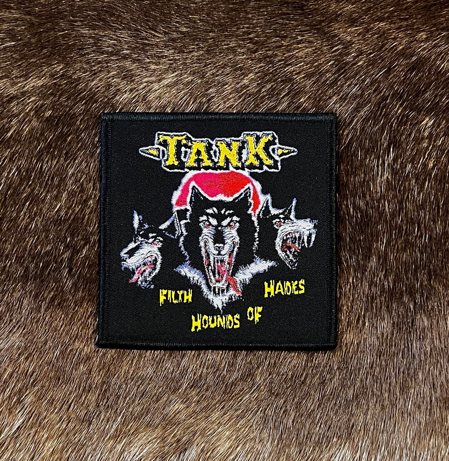 Tank - Filth Hounds Of Hades Patch