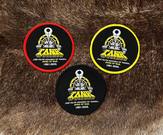 Tank - Filth Hounds Of Hades Circular Patch