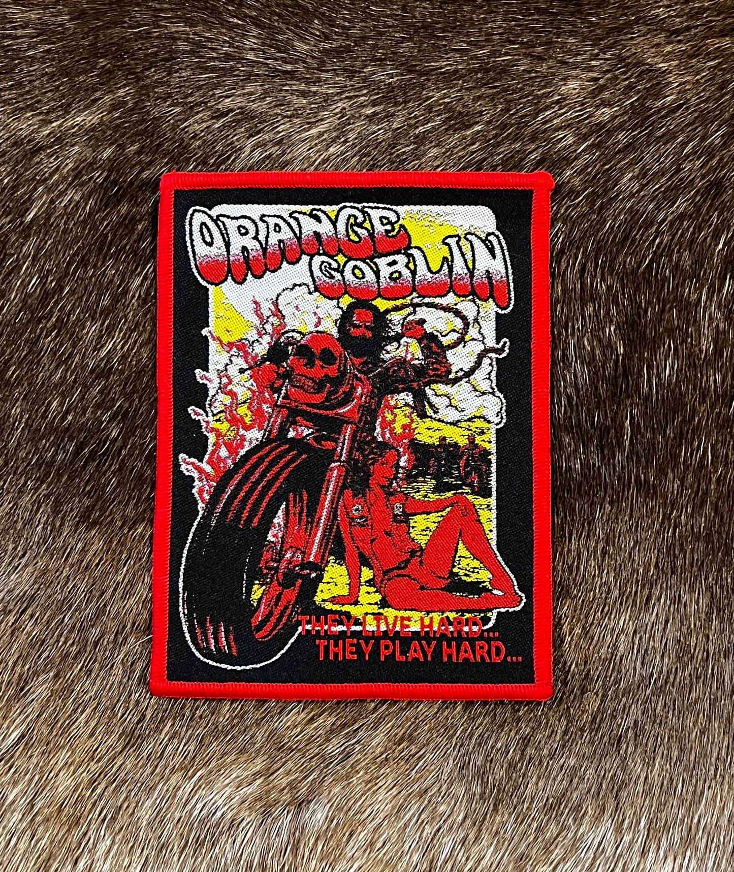 Orange Goblin - They Live Hard, They Play Hard Patch