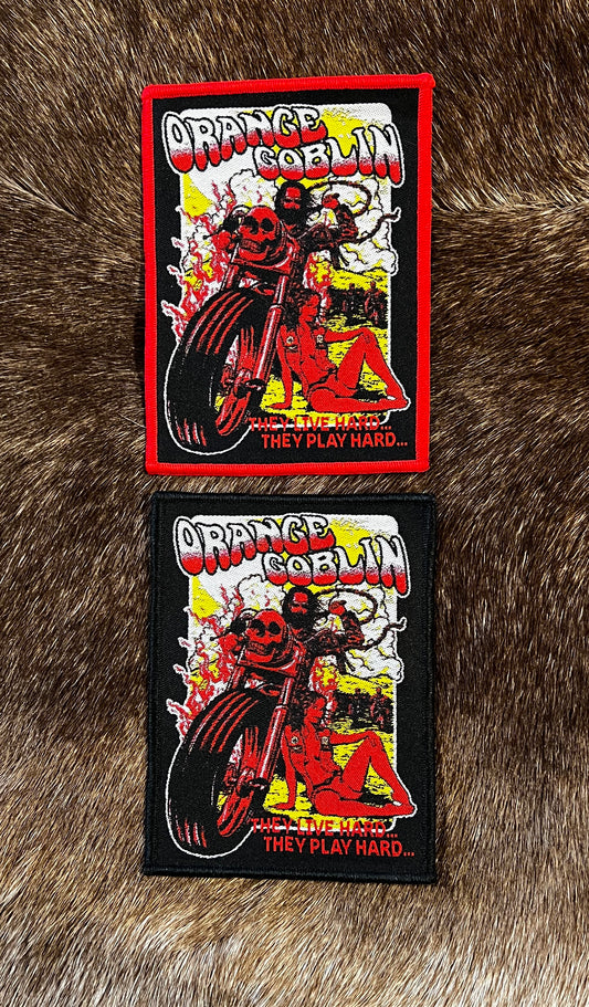 Orange Goblin - They Live Hard, They Play Hard Patch