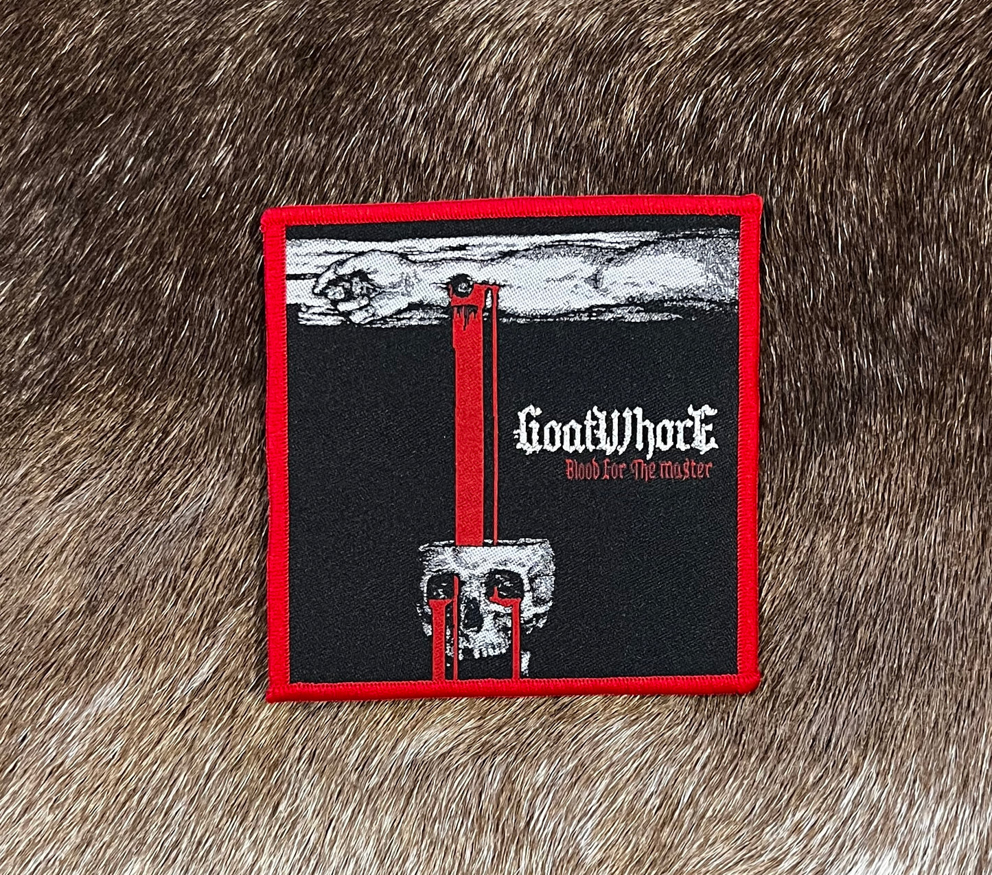 Goatwhore - Blood For The Master / Jesus And Skull Patch