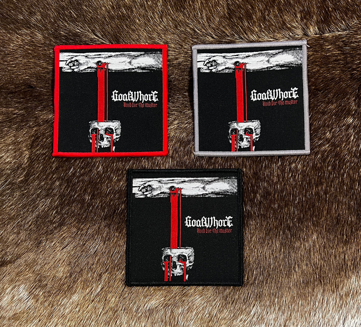 Goatwhore - Blood For The Master / Jesus And Skull Patch