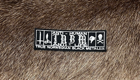 True Norwegian Black Metal Logo Patch