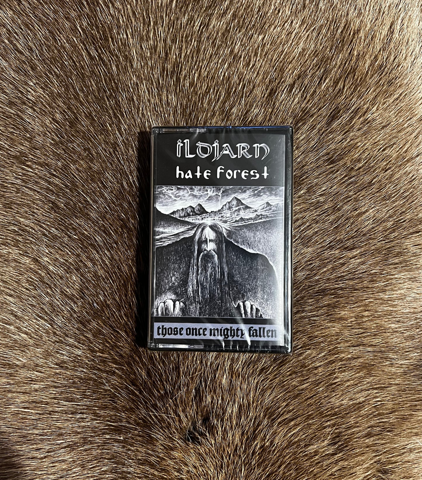 Hate Forest / Ildjarn - Those Once Mighty Fallen Cassette