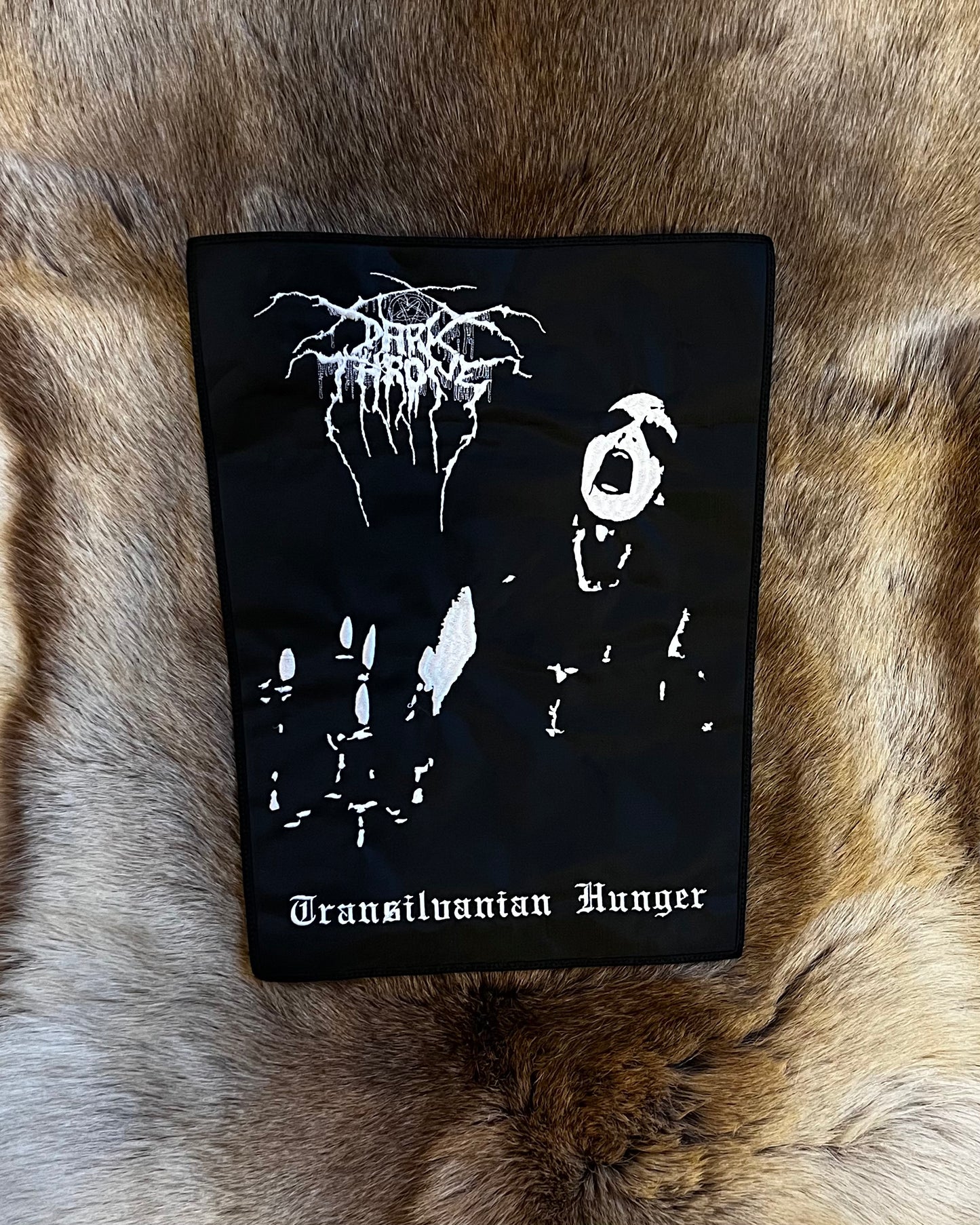 Dark Throne - Large Transilvanian Hunger Back Patch
