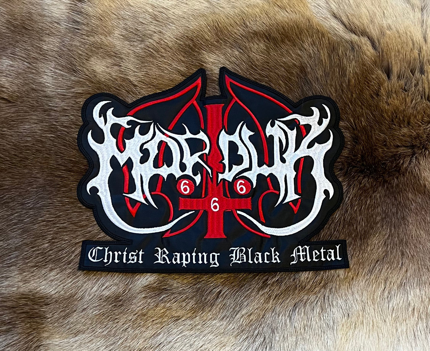 Marduk - Christ Raping Black Metal Large Patch