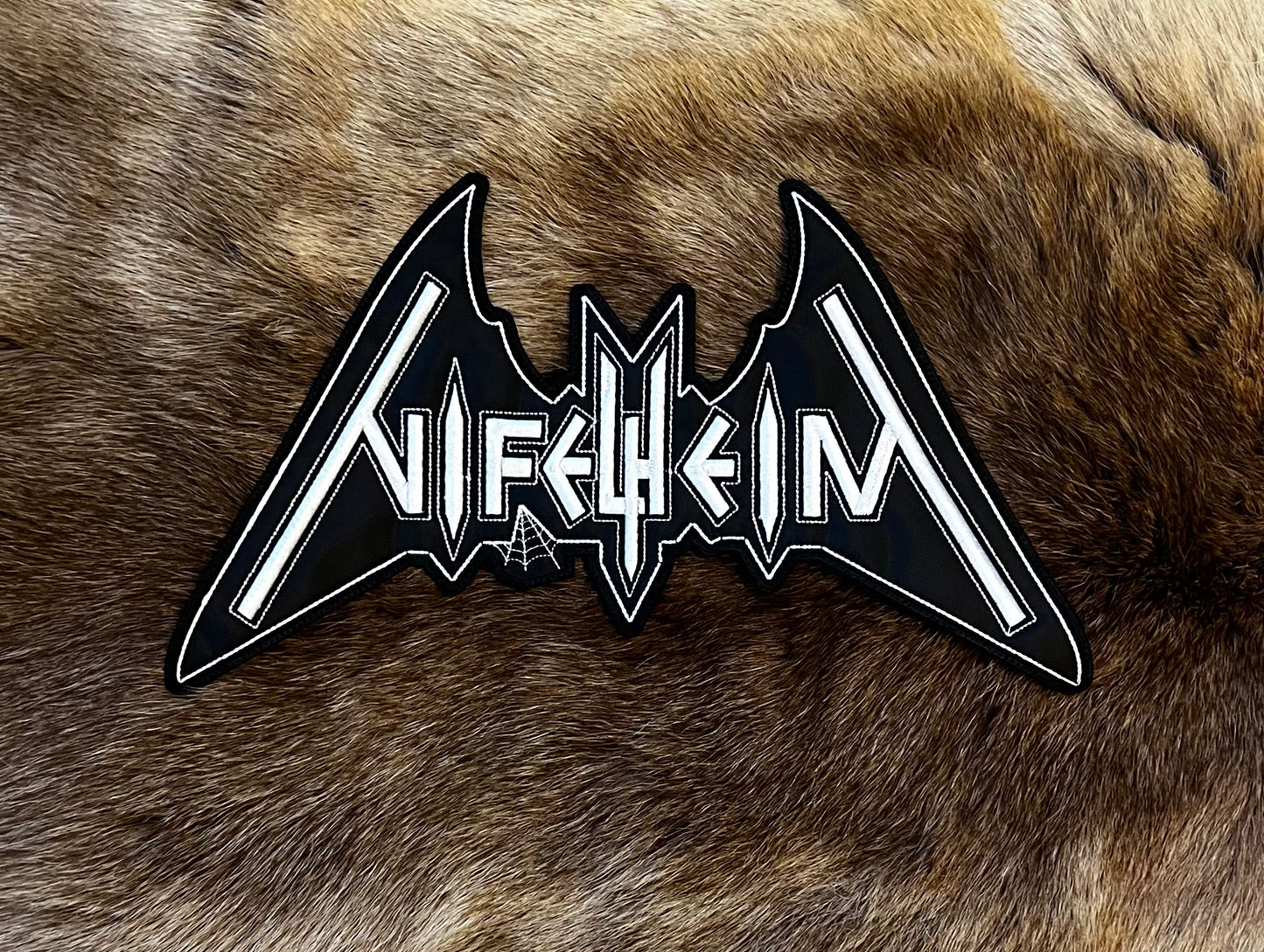Nifelheim - Large Cut Out Logo Patch