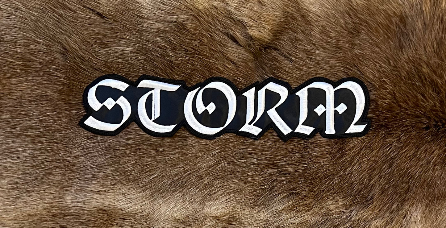 Storm - Large Logo Cut Out Patch