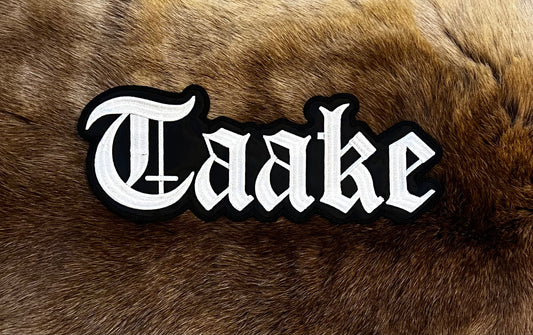 Taake - Large Logo Cut Out Patch
