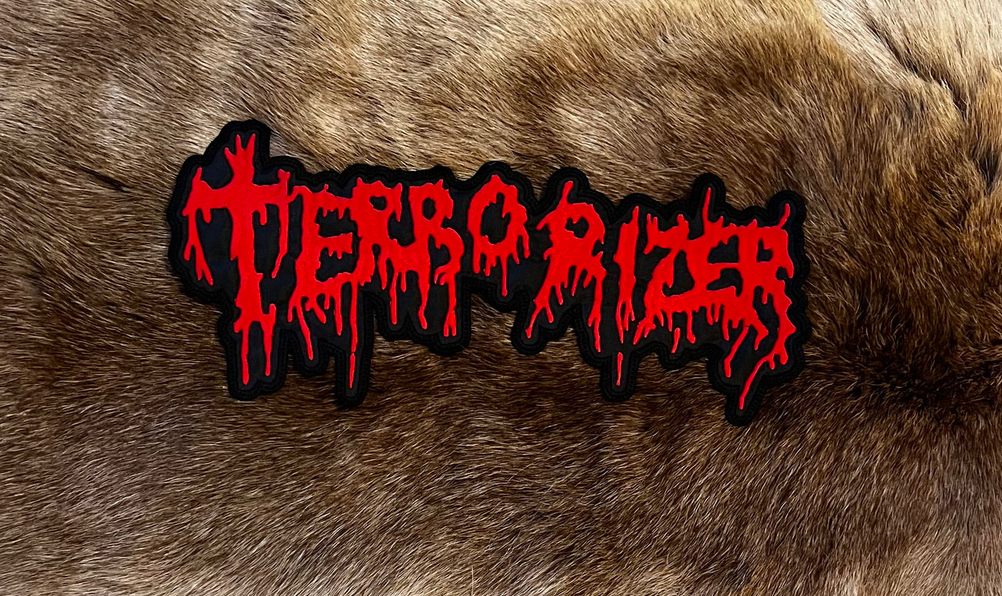 Terrorizer - Large Logo Cut Out Patch