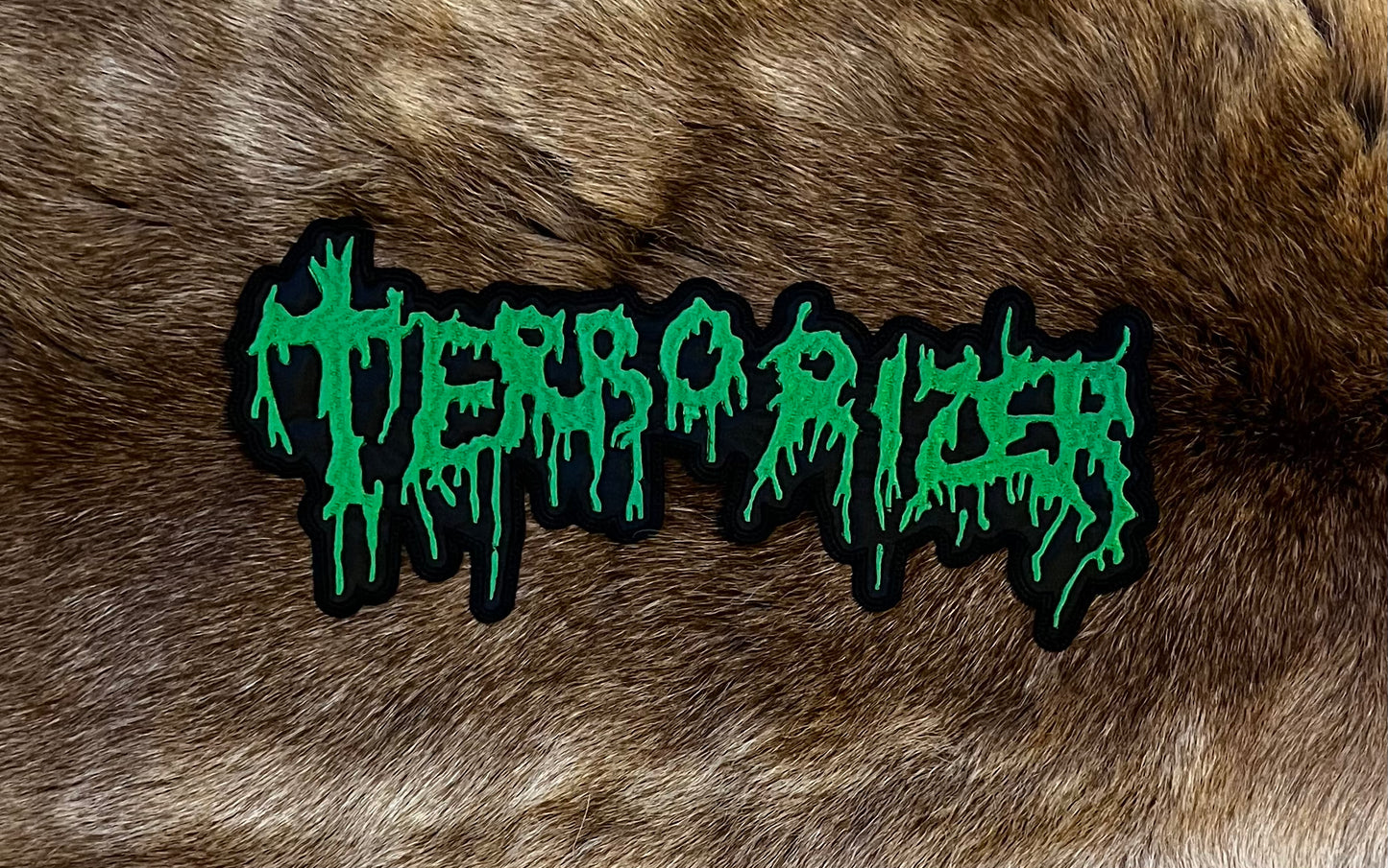 Terrorizer - Large Logo Cut Out Patch