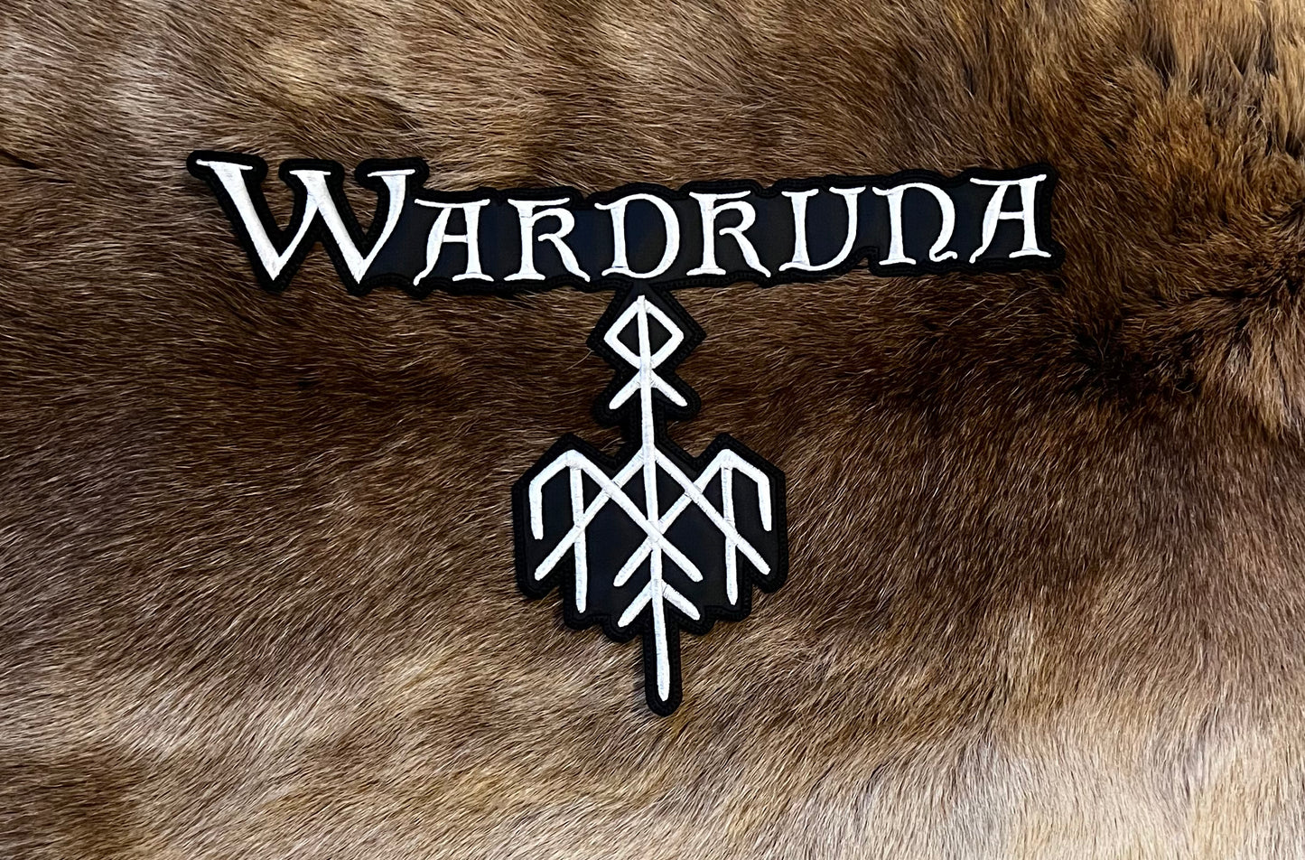 Wardruna - Large Cut Out Logo Patch