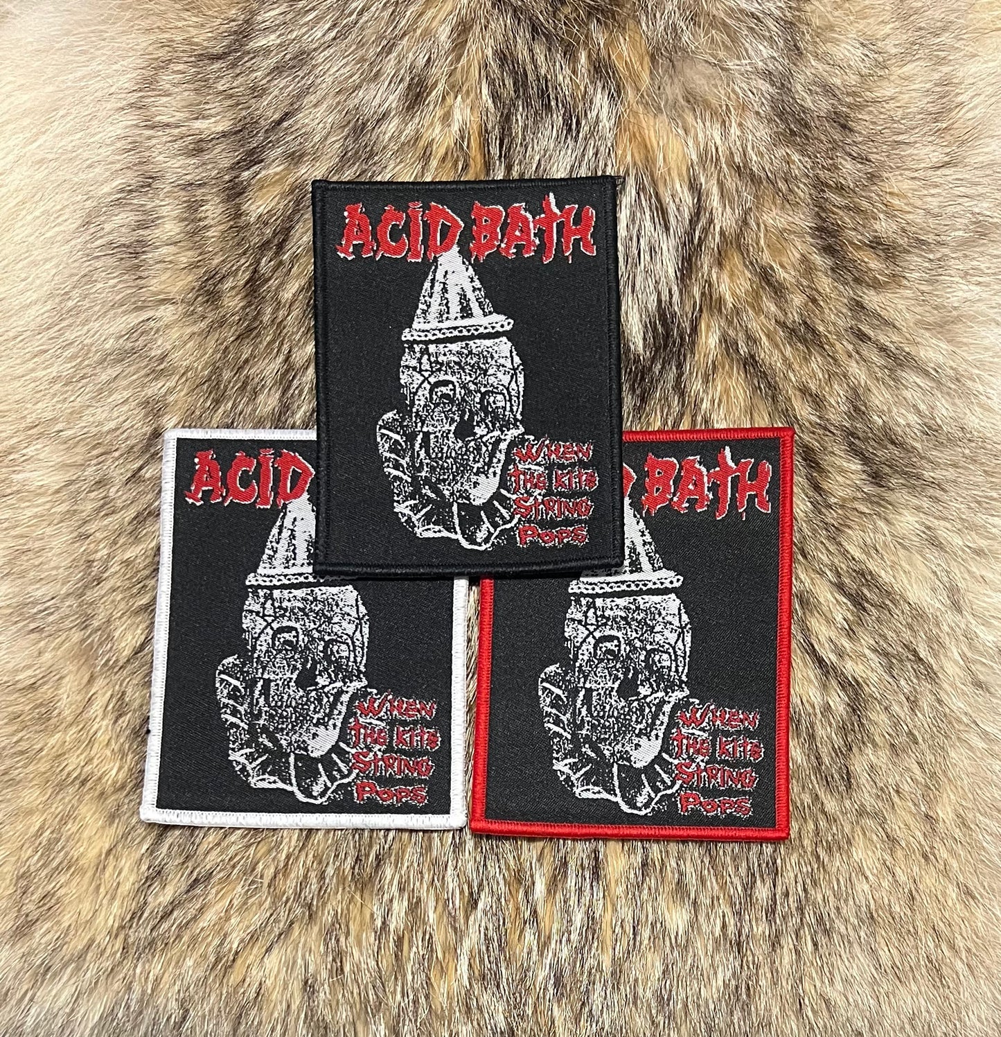Acid Bath - When the Kite String Snaps Black & White Clown