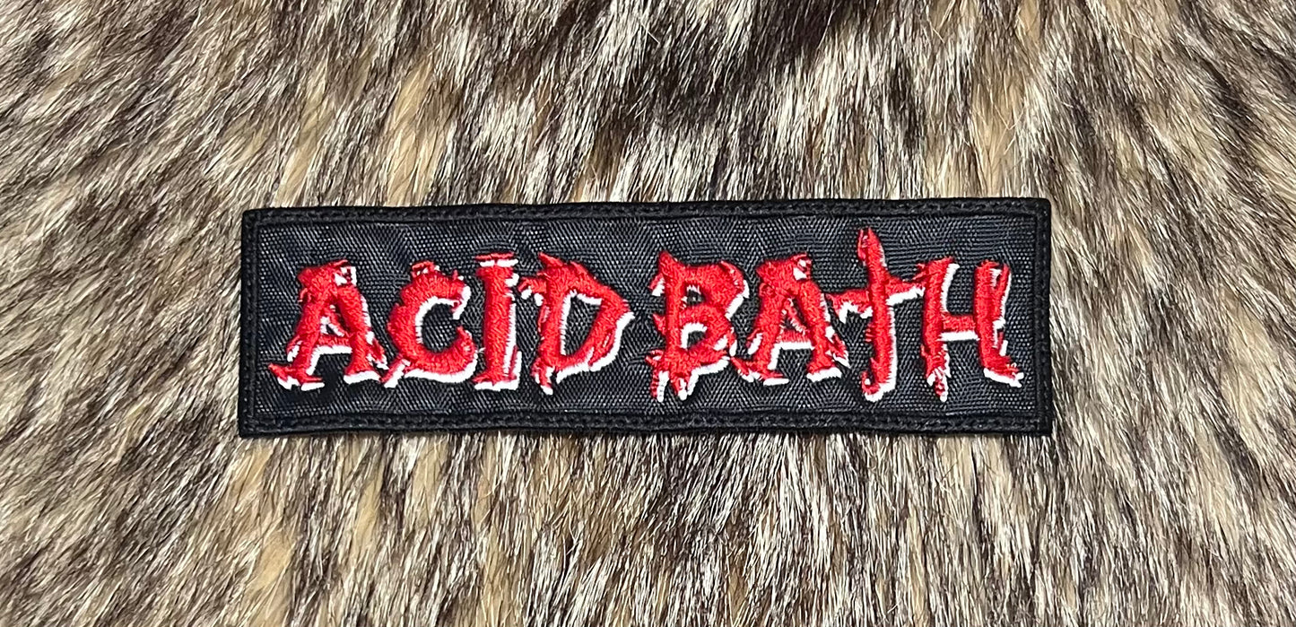 Acid Bath - Logo Patch