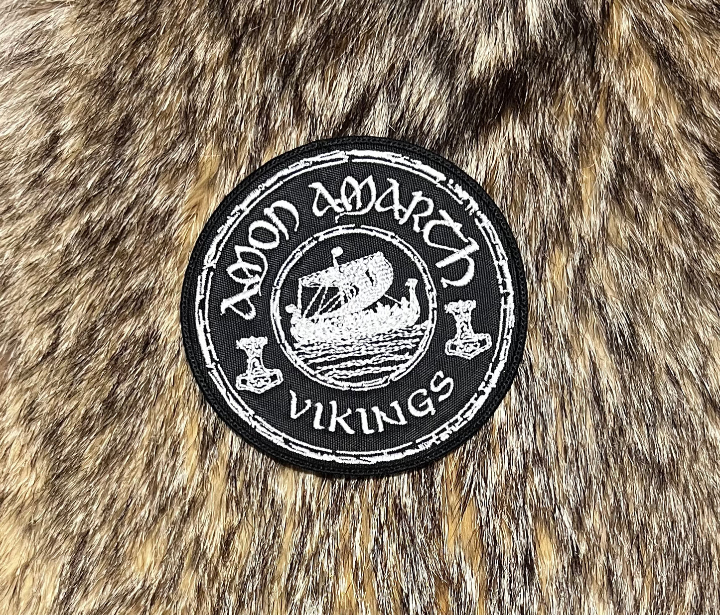 Amon Amarth - Vikings Circular Patch