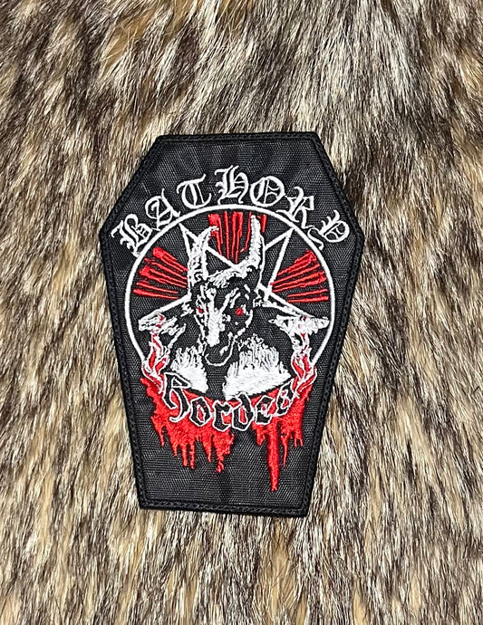 Bathory - Hordes Coffin Patch