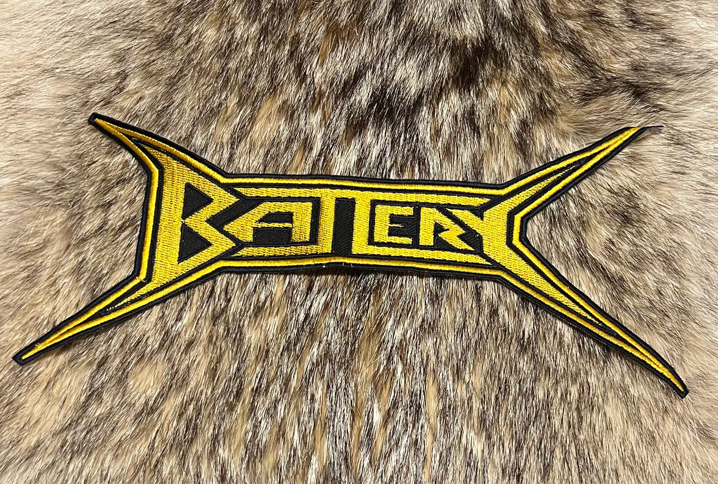 Battery - Cut Out Logo Patch