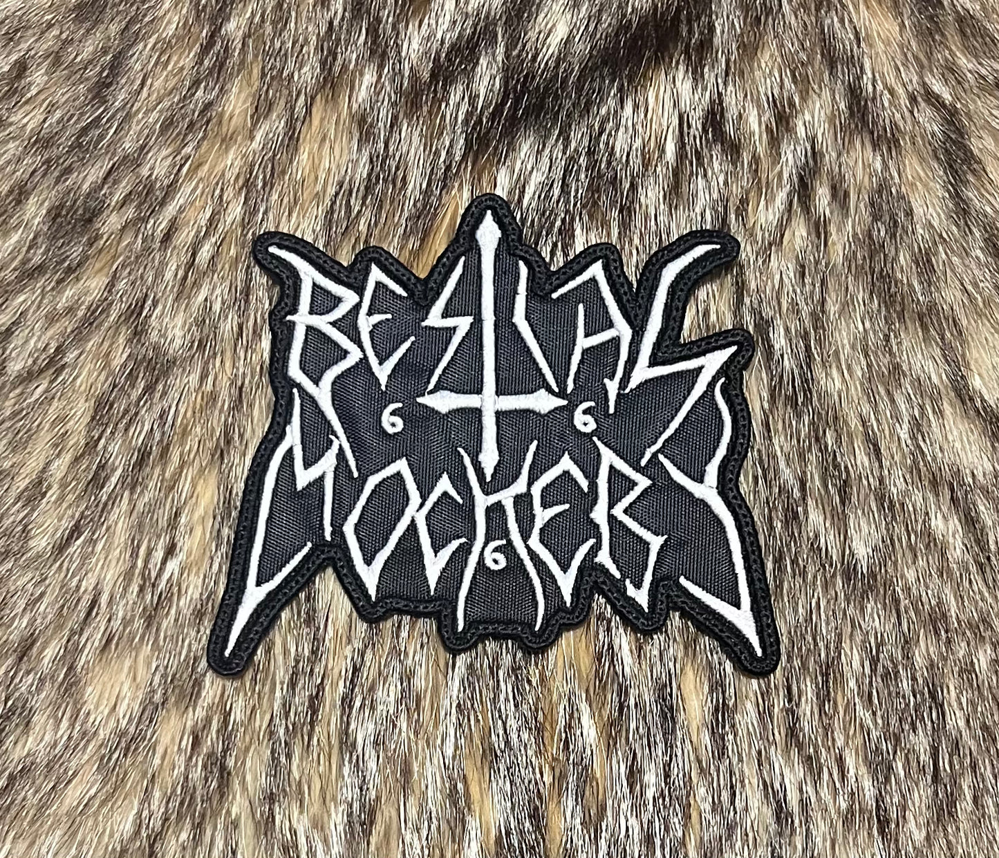 Bestial Mockery - Logo Patch