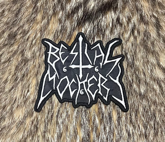 Bestial Mockery - Logo Patch