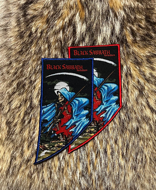 Black Sabbath - Forbidden Red Logo Patch