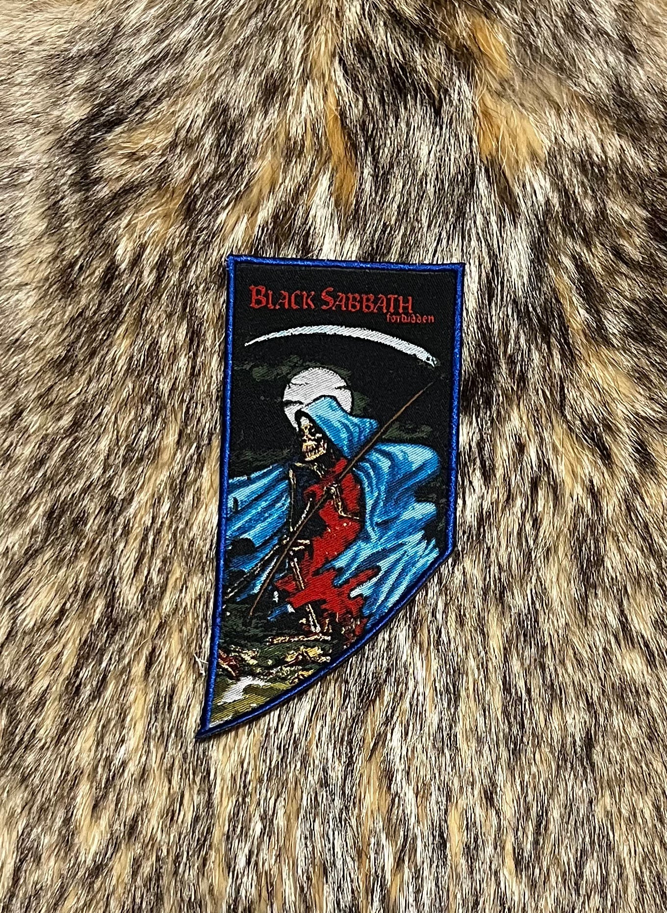 Black Sabbath - Forbidden Red Logo Patch