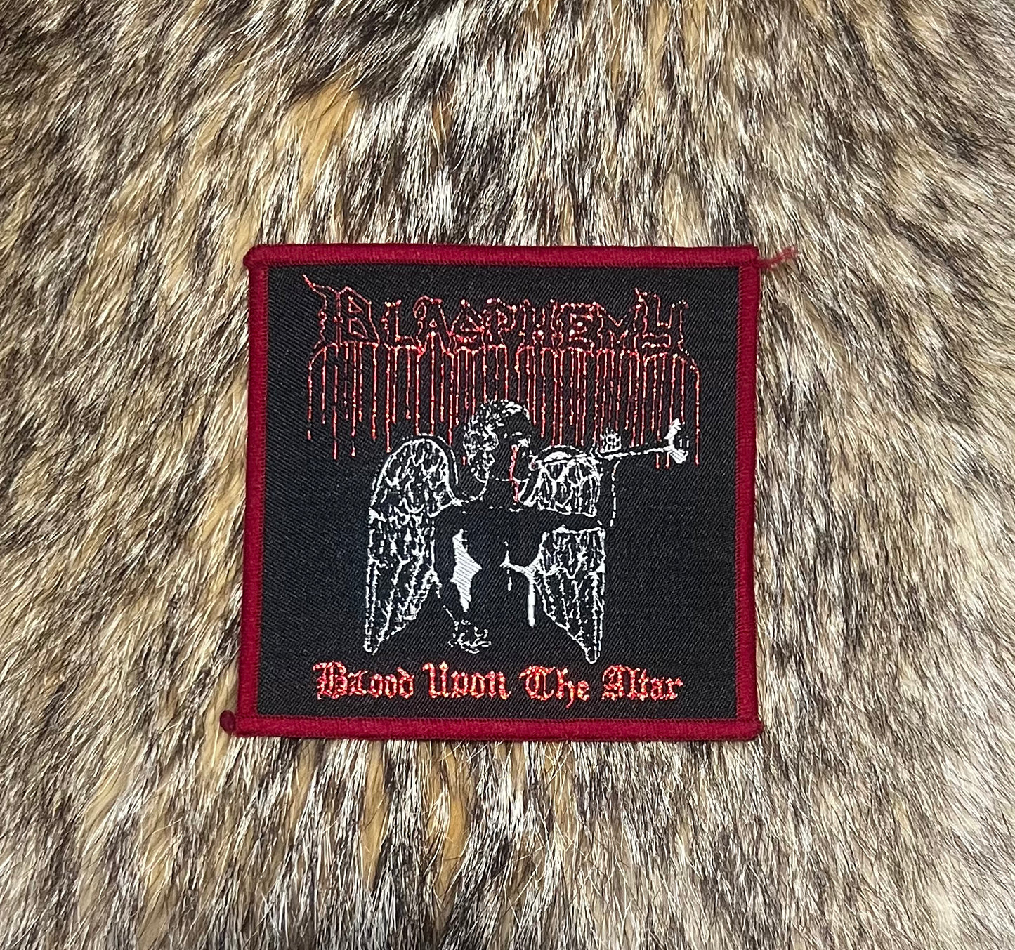 Blasphemy - Blood Upon The Altar Patch