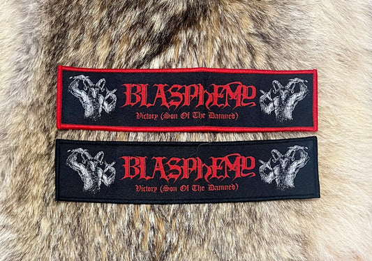 Blasphemy -  Victory Son Of The Damned Strip Patch