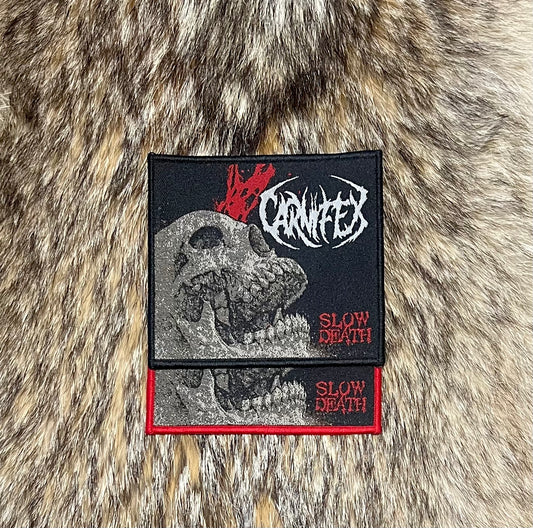 Carnifex - Slow Death Black Border Patch
