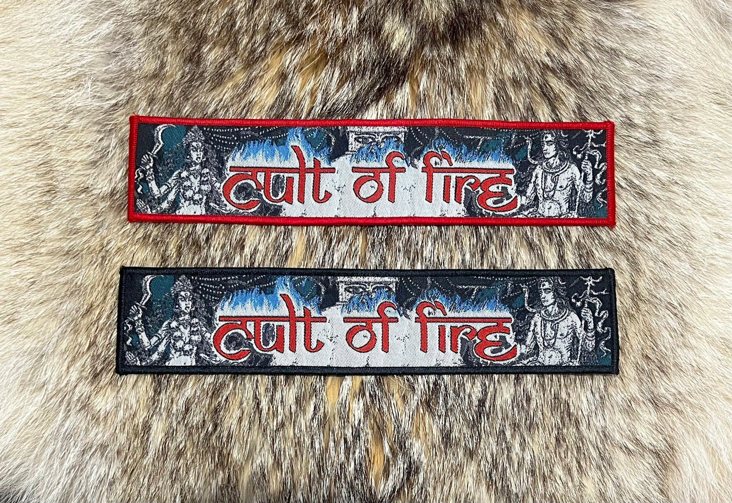 Cult Of Fire - Logo Strip Patch
