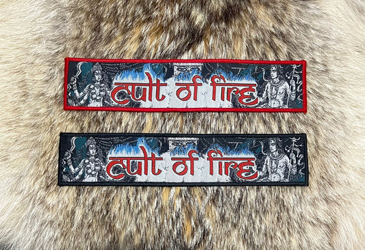 Cult Of Fire - Logo Strip Patch