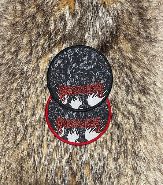 Dissection - Black Dragon Circular Patch