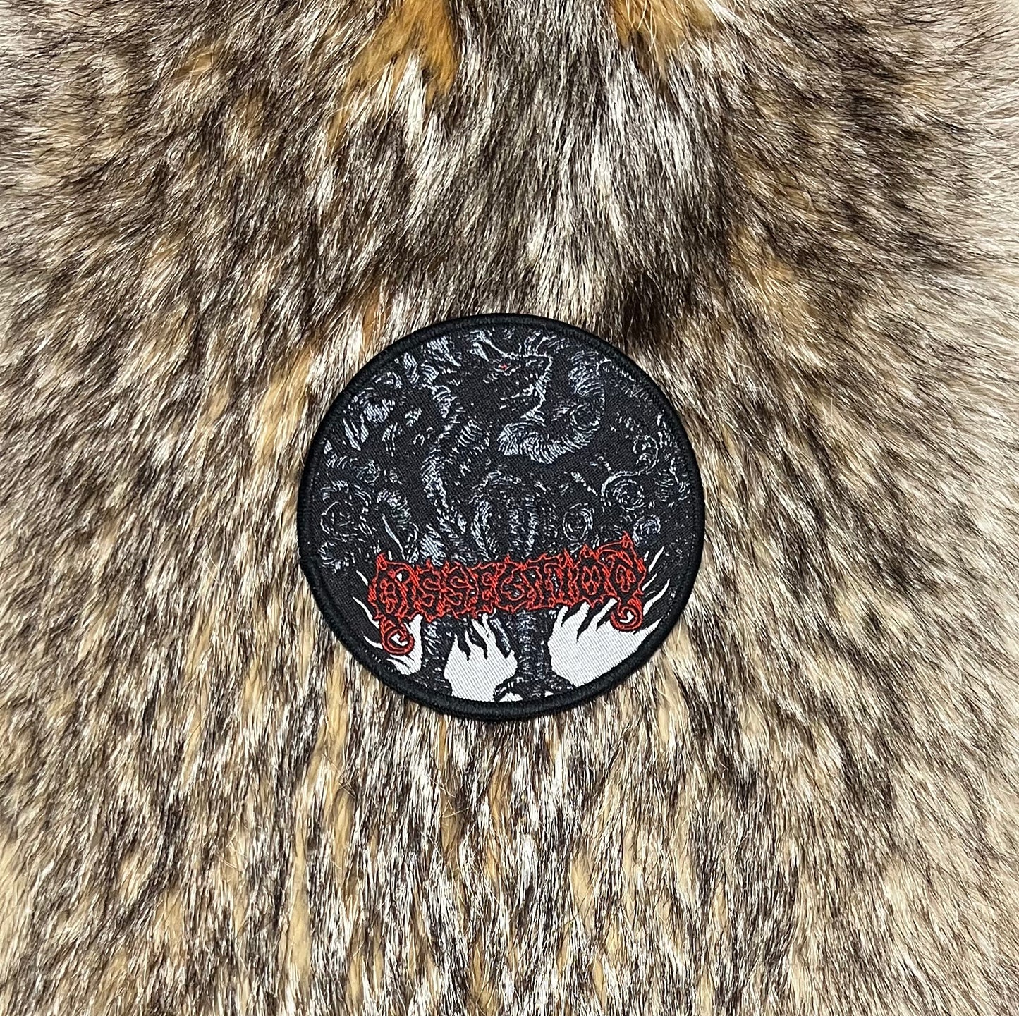 Dissection - Black Dragon Circular Patch