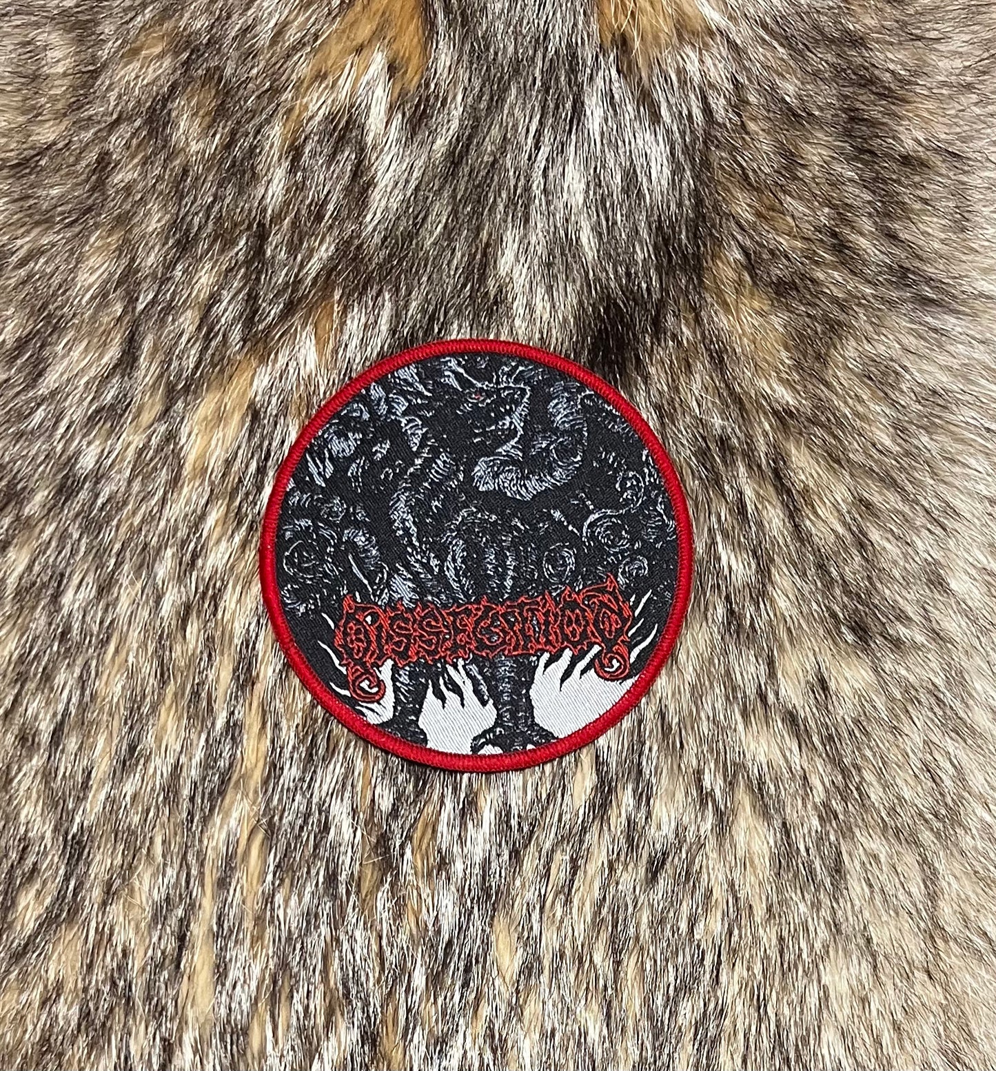 Dissection - Black Dragon Circular Patch
