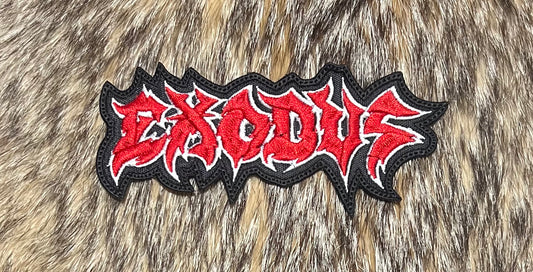 Exodus - Red & White Logo