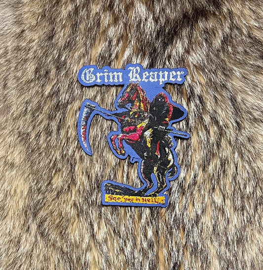 Grim Reaper - See You In Hell Cut Out Patch