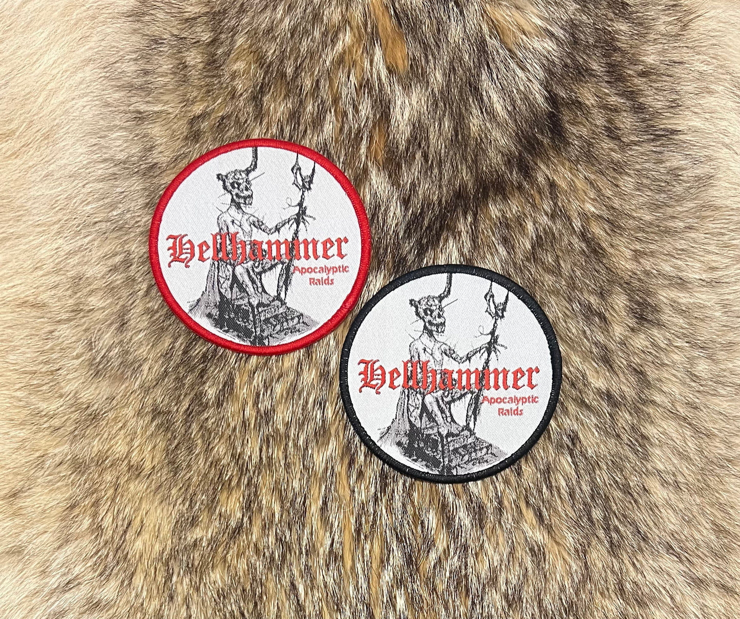 Hellhammer - Apocalyptic Raids Circular Patch